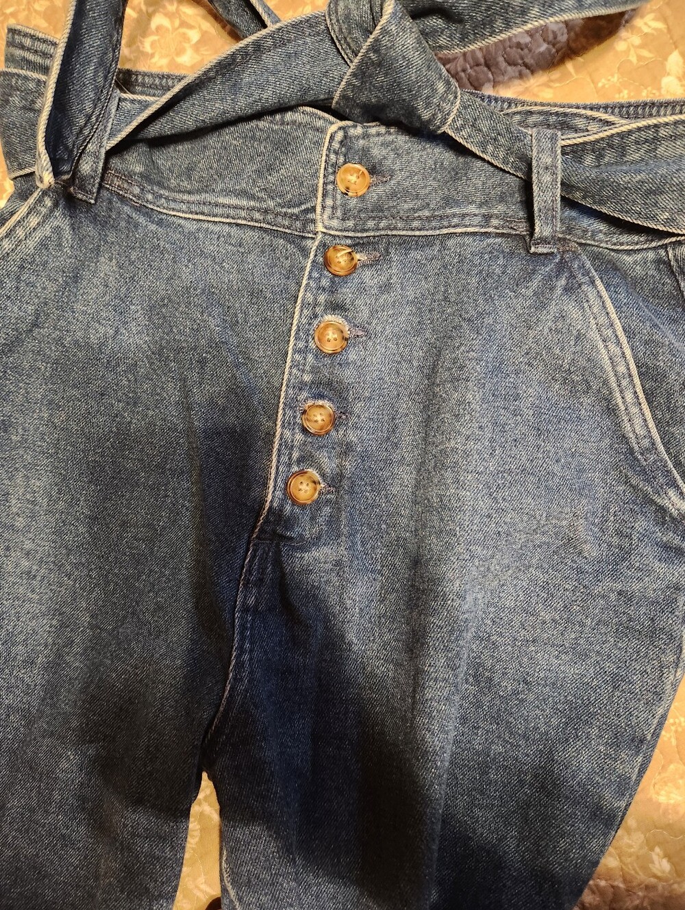 Sezane Denim Leandro Trousers